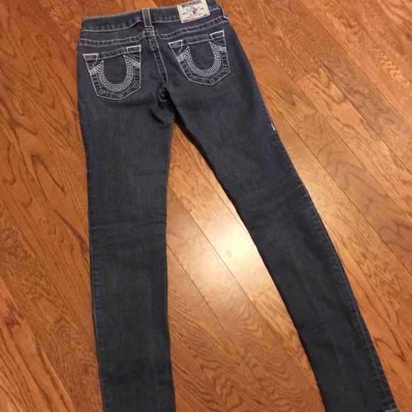 True Religion dark/medium wash skinny jean - Picture 3 of 4